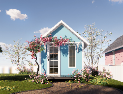 Bản vẽ HỒ SƠ TKTC HOMESTAY SANTA MONICA