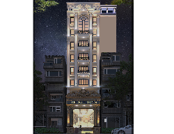 Bản vẽ Hstc khách sạn 9 tầng tân cổ điển