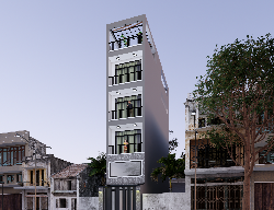 Bản vẽ HỒ SƠ THIẾT KẾ NHÀ 6 TẦNG FULL 4x16