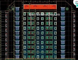 Bản vẽ Bản vẽ file cad đầy đủ đầy đủ tòa nhà chung cư 12 tầng (kiến trúc, kết cấu, bptc, thuyết minh)