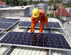 Bản vẽ Bản vẽ ĐIỆN NĂNG LƯỢNG MẶT TRỜI áp mái nhà công suất 996.3 KWP