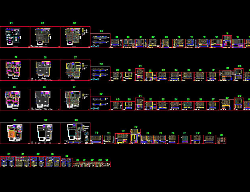 Bản vẽ HỒ SƠ bổ chi tiết nội thất biệt thự phong cách tân cổ điển (90 bản vẽ chi tiết)