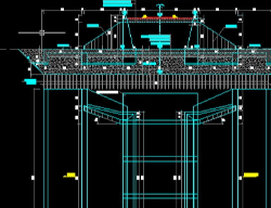 Bản vẽ Bản vẽ thiết kế mẫu cống hộp 3x3x2,5m xử lý đóng cọc tre