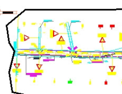 Bản vẽ Bản vẽ thiết kế mẫu bình đồ thiết kế an toàn giao thông