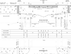 Bản vẽ Bản vẽ cầu dầm I 1 nhịp 24m khổ cầu 13m đầy đủ các hạng mục