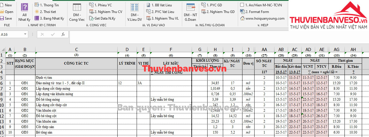 Phần mềm làm hồ sơ hoàn công, quản lý chất lượng, nhật ký thi công trên ...
