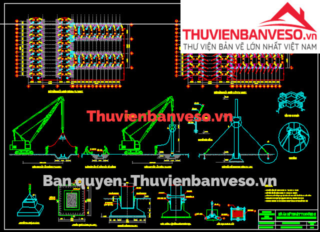 Biện pháp thi công lắp dựng kết cấu thép nhà công nghiệp